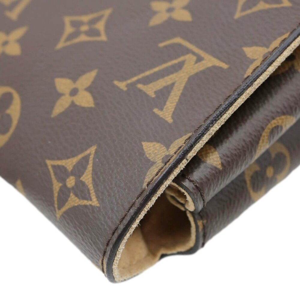 Louis Vuitton  Marignan Python Monogram Canvas Shoulder Bag Brown - Picture 9 of 14